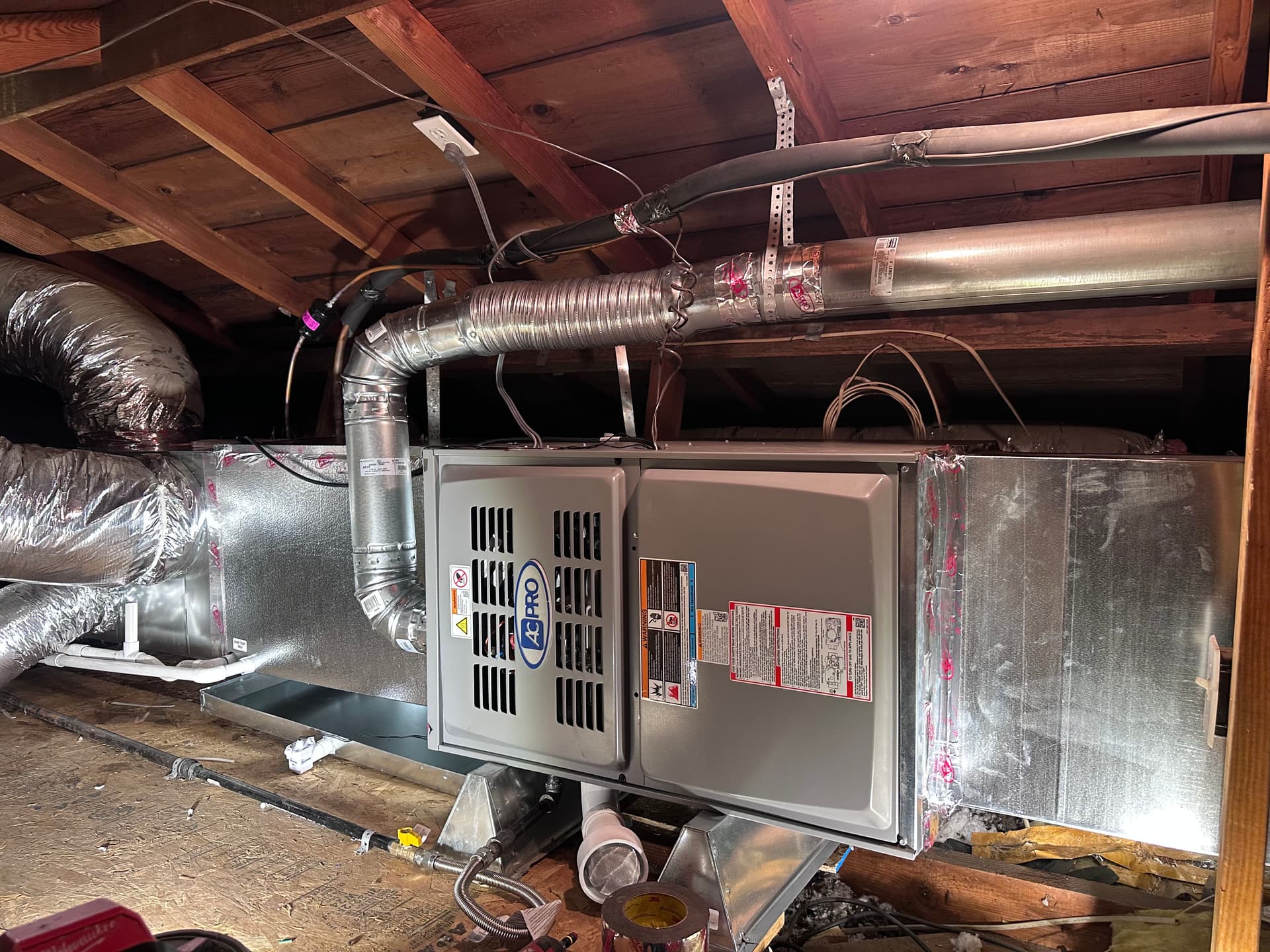 Gallery photos for 5-Ton Horizontal HVAC Changeout Done Right: Image #1